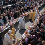 Pascha, St. Demetrius' Sobor, 2014. Photograph by Robert Rutkay.
